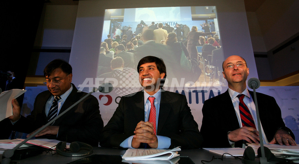 鉄鋼大手アルセロール・ミタル、2006年純利益は4.4％減 ルクセンブルク 写真2枚 国際ニュース：AFPBB News