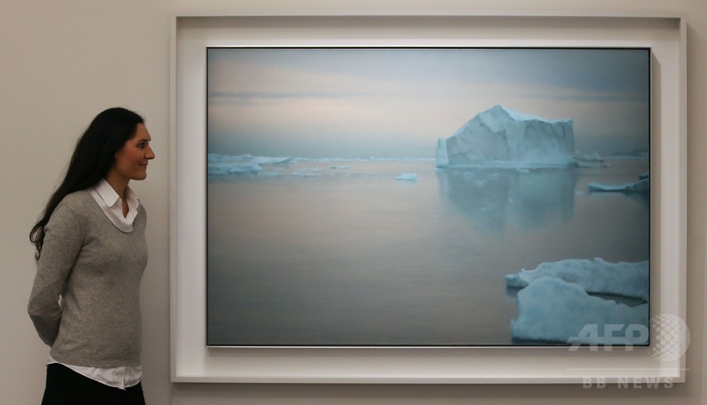 独現代画家リヒターの 氷山 約25億円で落札 過去最高額 写真1枚