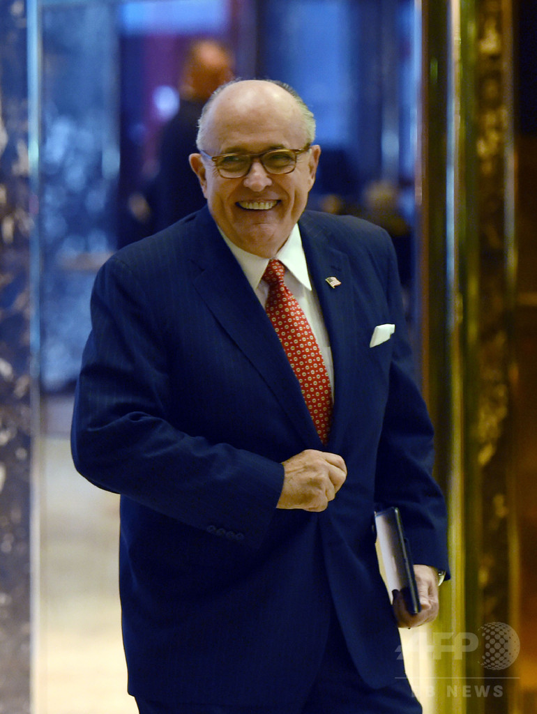 ジュリアーニ元NY市長、トランプ氏の顧問弁護士チームに参加 ジュリアーニ元NY市長、トランプ氏の顧問弁護士チームに参加