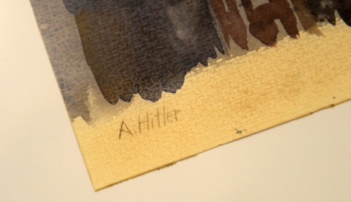 青年期のヒトラー絵画14点、競売に出品へ ドイツ 写真24枚 国際