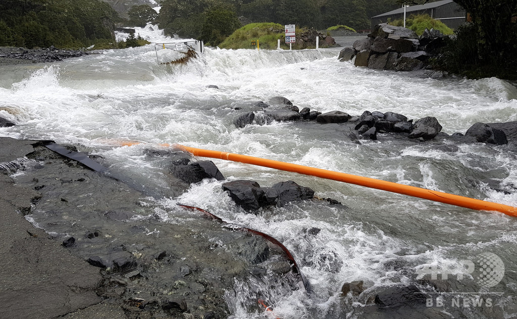 ニュージーランド南島で大規模洪水 観光客ら数百人が孤立 写真2枚 国際ニュース Afpbb News
