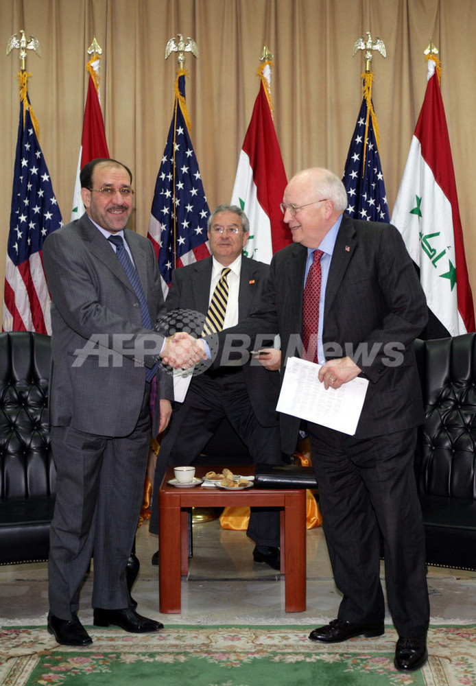 チェイニー副大統領、国民和解への努力を要求 イラク 写真2枚 国際ニュース:AFPBB News