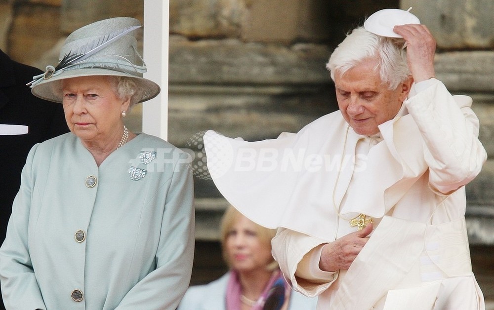 ローマ法王が16世紀後初の公式訪英 写真7枚 国際ニュース：AFPBB News