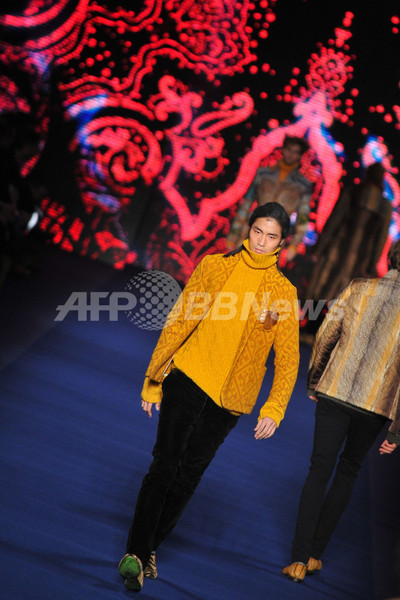 ＜13/14年秋冬ミラノ・メンズコレクション＞エトロ