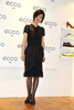 都内・デンマーク大使館で開催されたフットウェアブランド「ecco」のプレスカンファレンスに出席したタレントの遠山景織子（Kyoko Toyama、2010年11月18日撮影）。(c)ecco