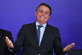 ブラジルのジャイル・ボルソナロ大統領。首都ブラジリアで（2020年11月9日撮影）。(c)EVARISTO SA / AFP