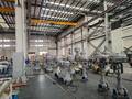 日本工装の中国独資法人、工装自控工程（無錫）の生産工場にある調節弁（2025年1月2日撮影）。(c)Xinhua News
