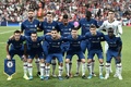 UEFAスーパーカップ、リバプール対チェルシー。試合前の写真撮影に臨むチェルシーの選手（2019年8月14日撮影）。(c)OZAN KOSE / AFP