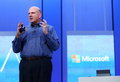 サンフランシスコ（San Francisco）で開いた開発者向け会議に登場したスティーブ・バルマー（Steve Ballmer）CEO（2013年6月26日撮影）。(c)AFP/Getty Images/Justin Sullivan