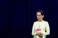 ミャンマーの民主化指導者アウンサンスーチー氏。ヤンゴンにて（2018年8月28日撮影）。(c)AFP
