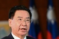 台湾の呉釗燮外交部長（外相、2023年8月2日撮影）。(c)Sam Yeh / AFP