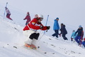 フリースタイルスキー世界選手権2013（FIS Freestyle World Ski Championships 2013）は6日、ノルウェー・オスロ（Oslo）で女子モーグル決勝が行われ、伊藤みき（Miki Ito）が銀メダルを獲得した。

試技に臨む米国のハンナ・カーニー（Hannah Kearney、2013年2月19日撮影）。(c)AFP/SCANPIX NORWAY/Hakon Mosvold Larsen