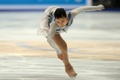 フィギュアスケート・グランプリ（GP）シリーズ第3戦、中国杯（ISU Grand Prix of Figure Skating Cup of China 2013）女子シングル・フリースケーティング。演技に臨む村上佳菜子（Kanako Murakami、2013年11月2日撮影）。(c)AFP/GOH CHAI HIN