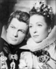 仏女優のダニエル・ダリューさん（右、1947年1月1日撮影）。(c)AFP