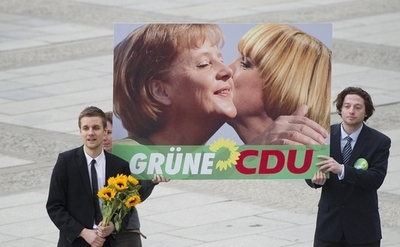 反原発の「緑の党」、支持率2位に躍進 ドイツ