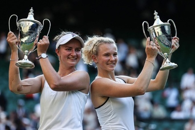 クレイチコバ/シニアコバ組が2度目V ウィンブルドン女子複