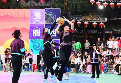 2024年貴州省第1回「おばちゃんバスケ」招待試合が開催 中国