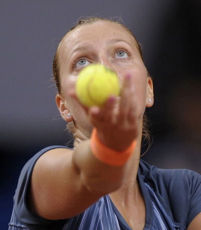 クヴィトバが2回戦突破、ポルシェ・テニス・グランプリ