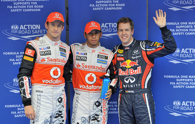 ハミルトンがポールポジション獲得、F1韓国GP