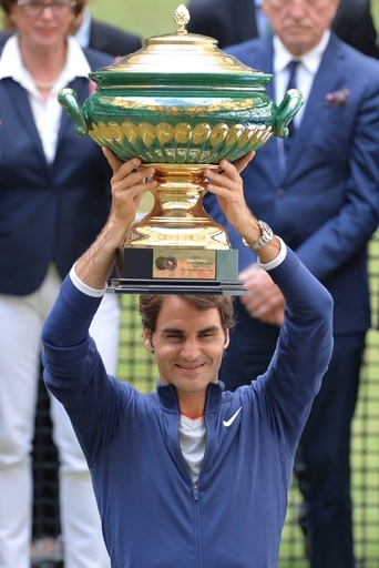 フェデラーが7度目の優勝、ゲリー・ウェバー・オープン