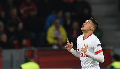 モナコがレバークーゼン破りグループ突破に前進、欧州CL