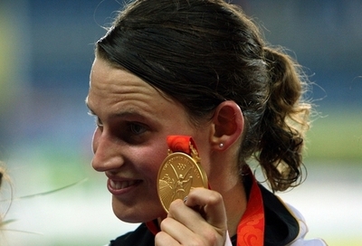 ショーネボルン 近代五種女子で金メダル