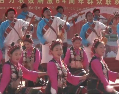 チベット各地 百万農奴解放64周年を記念 中国