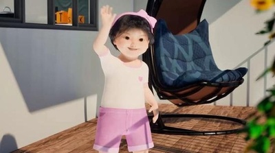 中国で世界初のバーチャル子どもフィギュア「トントン」誕生