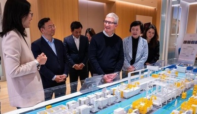 アップルのクック氏「サプライチェーンに中国ほど重要な場所ない」