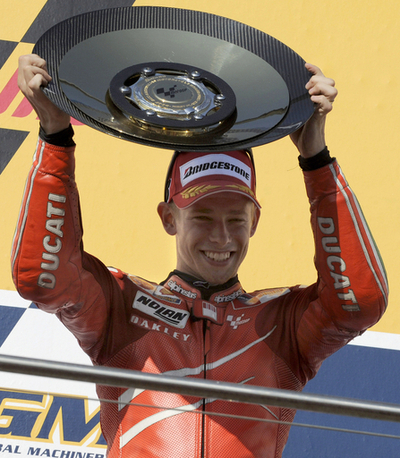 ストーナー 地元オーストラリアGPで初優勝