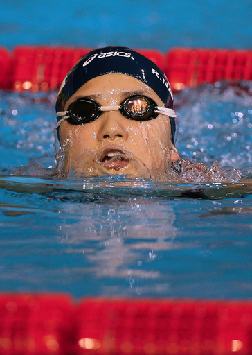 ＜第12回世界水泳選手権＞競泳、中村 女子50メートル背泳ぎで決勝進出 - オーストラリア