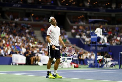 錦織決勝進出ならず、激戦続きでスタミナ切れ