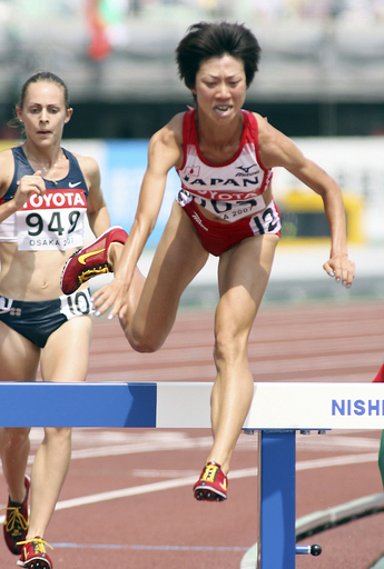 早狩 女子3000メートル障害1次予選で途中棄権