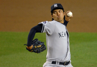 井川 メッツ戦で1回を無失点