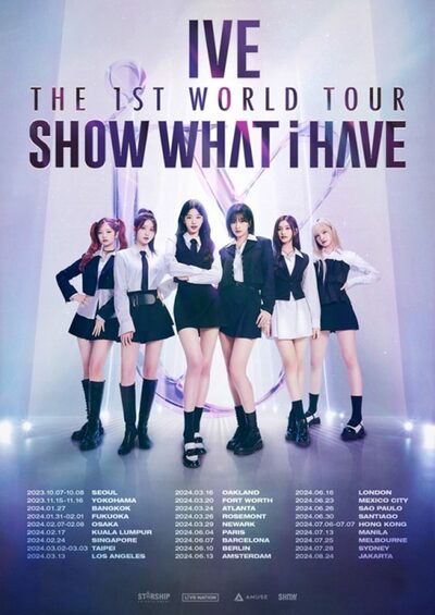 IVE、初めてのワールドツアーへ…LA、オークランドで完売