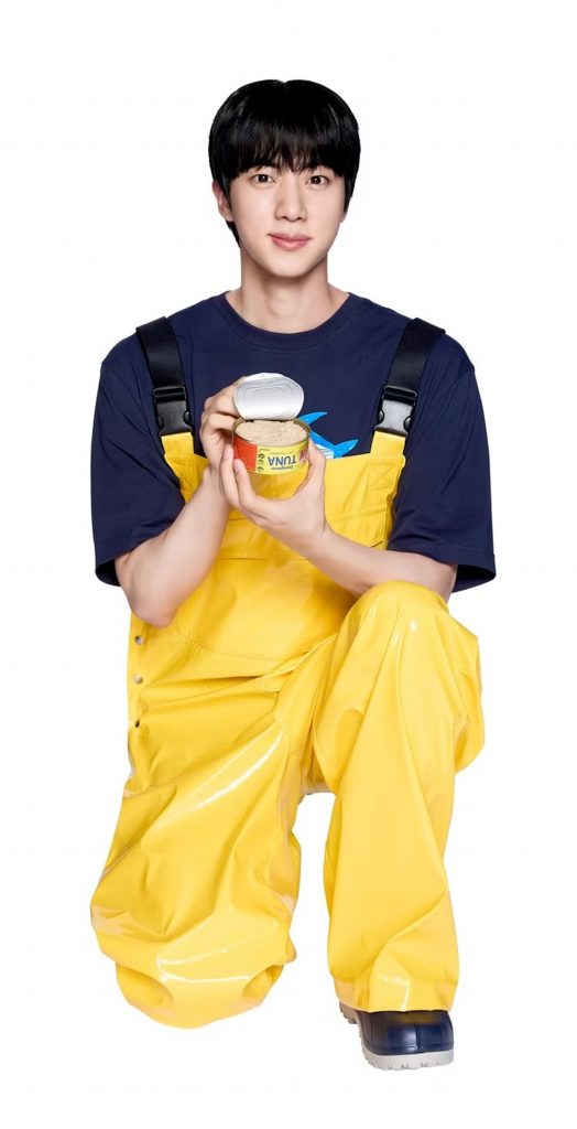 BTSジンをブランドモデルに起用した東遠ツナ＝東遠F&amp;B提供(c)news1