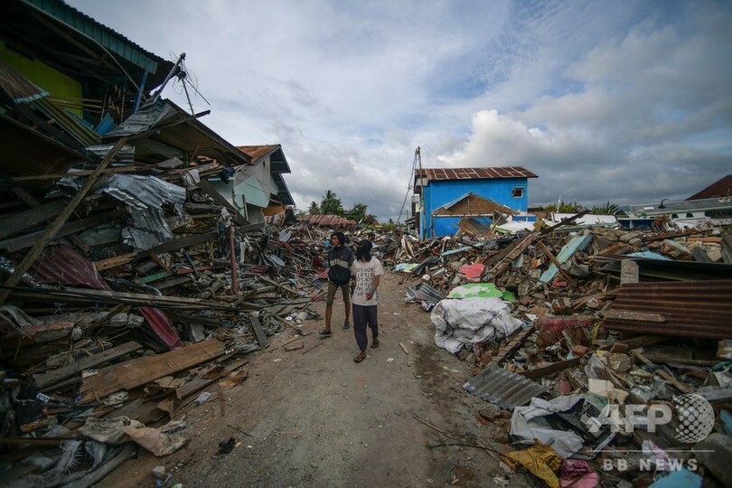 スラウェシ島地震・津波、捜索打ち切り 現在も5000人が行方不明