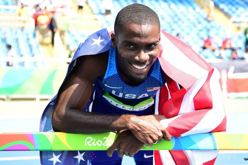 クレメントが金メダル獲得、陸上男子400mハードル