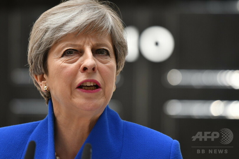 英首相、北アイルランドの民主統一党と議会協力で交渉中 官邸