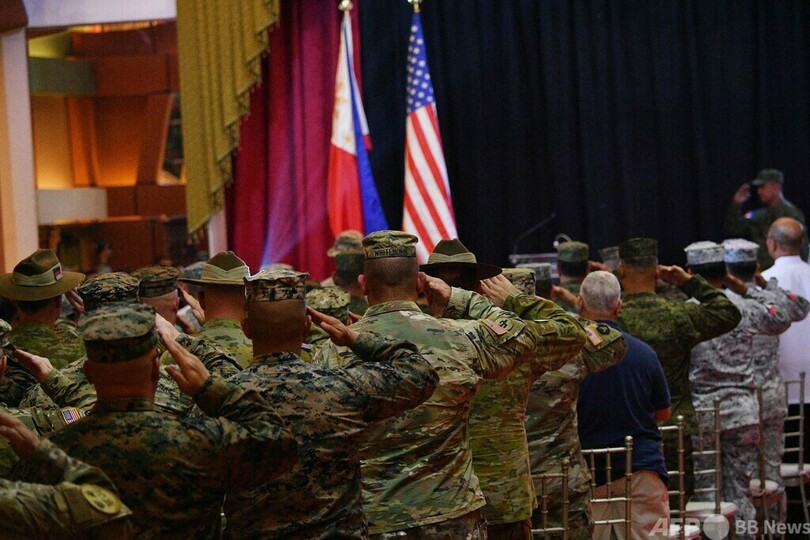 米比、過去最大の合同演習開始 南シナ海で実弾使用も