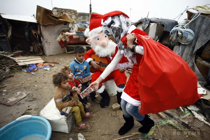 写真特集 世界中でメリークリスマス 写真37枚 国際ニュース Afpbb News