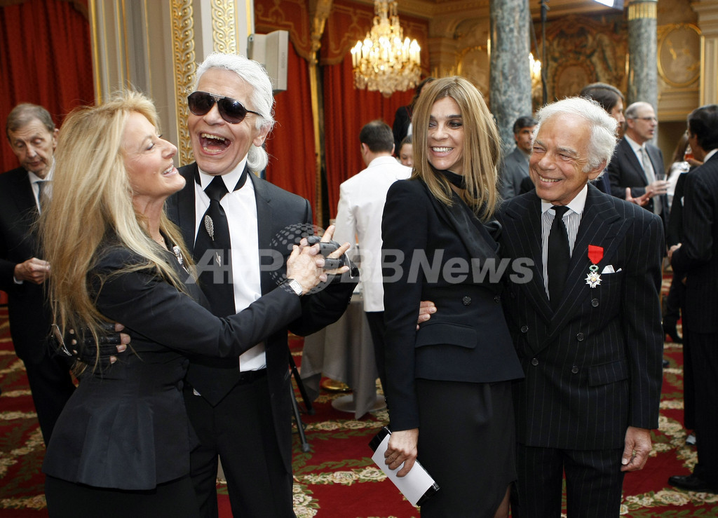 ラルフ・ローレン、仏レジオン・ドヌール勲章シュヴァリエを受勲 写真13枚 国際ニュース:AFPBB News