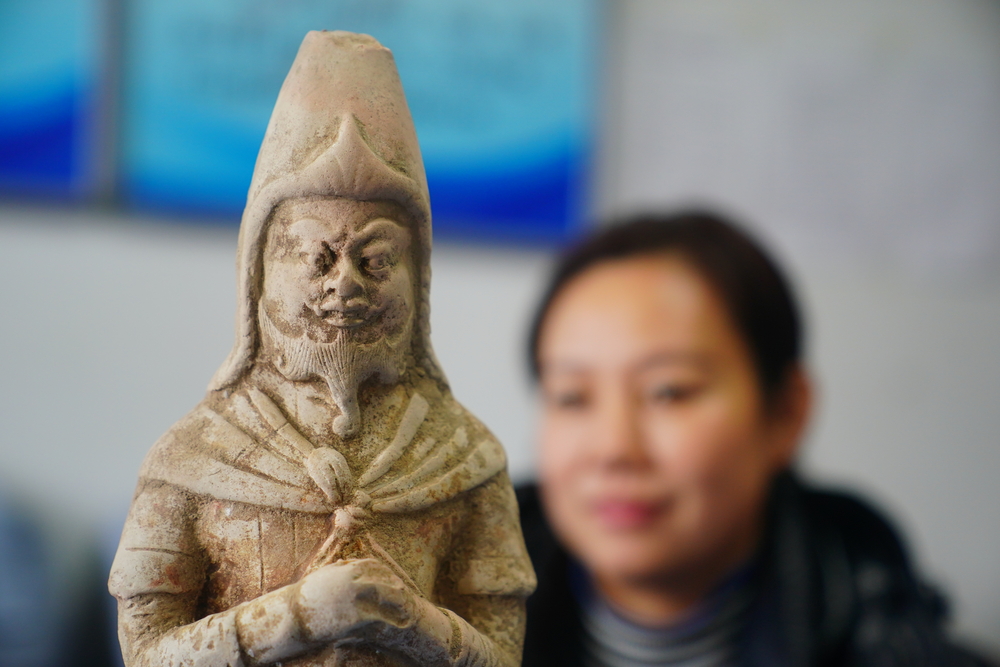 中国河北省邢台市で唐代の胡人俑見つかる 写真4枚 国際ニュース:AFPBB News