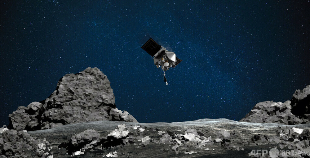 小惑星「ベンヌ」の試料、地球に投下へ NASA 写真12枚 国際ニュース：AFPBB News