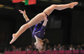 ベルギーのブリュッセル（Brussels）で開催された第29回女子体操欧州選手権大会（29th Women&apos;s Artistics Gymnastics European Championships）で撮影された選手たちの華麗な演技を写真でまとめた。

平均台で演技を披露するロシアのアナスタシア・グリシナ（Anastasia Grishina、2012年5月12日撮影）。(c)AFP/JOHN THYS
