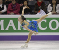 世界フィギュアスケート選手権（ISU World Figure Skating Championships 2013）は16日、カナダ・オンタリオ（Ontario）州ロンドン（London）のバドワイザー・ガーデンズ（Budweiser Gardens）で女子シングル・フリースケーティング（FS）が行われ、韓国の金妍児（Yu-Na Kim、キム・ヨナ）が合計218.31点で優勝を飾った。

演技に臨む鈴木明子（Akiko Suzuki、2013年3月16日撮影）。(c)AFP/Brendan SMIALOWSKI