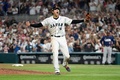 第5回ワールド・ベースボール・クラシック（WBC）決勝、日本対米国。優勝を決めて歓喜する大谷翔平（2023年3月21日撮影）。(c)Eric Espada/Getty Images/AFP 