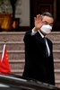 ネパールを訪問した中国の王毅外相（2022年3月26日撮影、資料写真）。(c)PRAKASH MATHEMA / AFP
