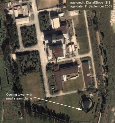 原子炉周辺で通常にない活動が、停止作業か - 北朝鮮