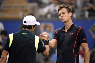 前週優勝のベルディハが初戦敗退、中国オープン